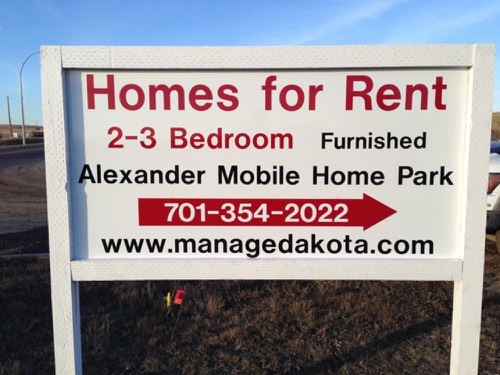 Alexander Mobile Home Park, Alexander, ND — photograph 10 of 10